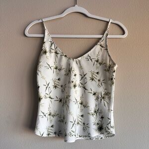 Abercrombie & Fitch Floral Cream Camisole
